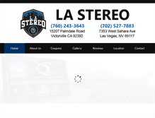 Tablet Screenshot of lastereo.net